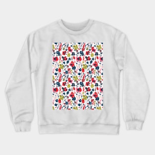 Ink floral Crewneck Sweatshirt